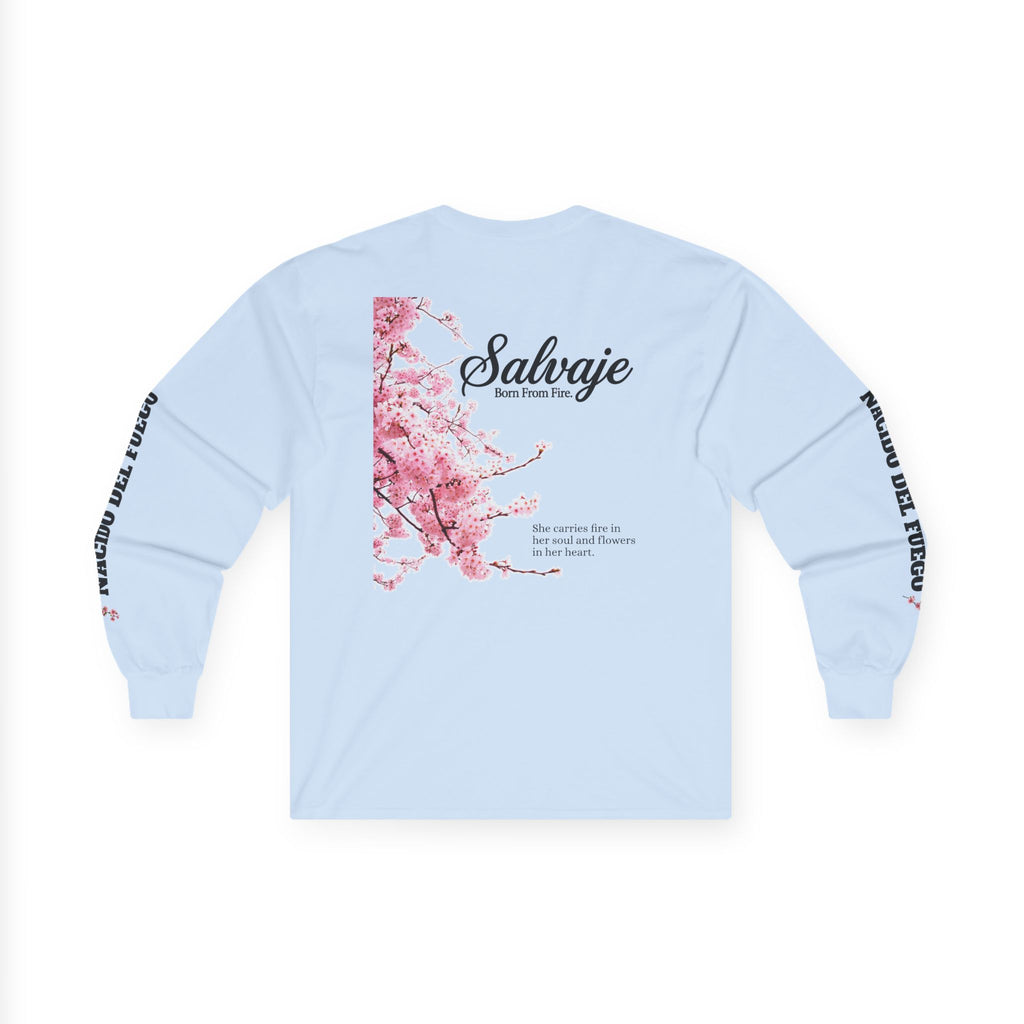 SALVAJE LONG SLEEVE TEE-CHERRY BLOSSEM