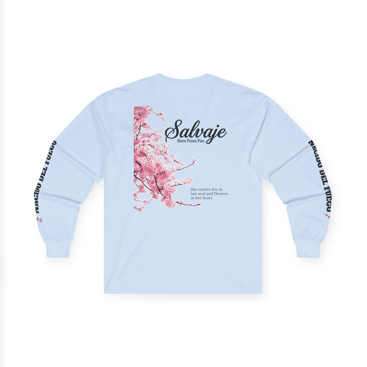 SALVAJE LONG SLEEVE TEE-CHERRY BLOSSEM